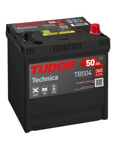 Batteria Tudor Tb504 Technica 12v 50ah Dx Spunto 360 